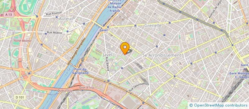 localisation de l'entreprise MADAME MARIE-FRANCOISE CHAPLIN  PARIS