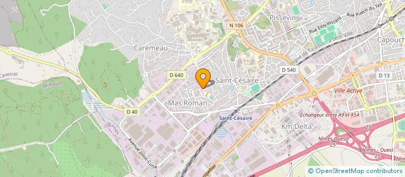 localisation de l'entreprise MADAME MARIE-FRANCOISE CORALIN à NIMES