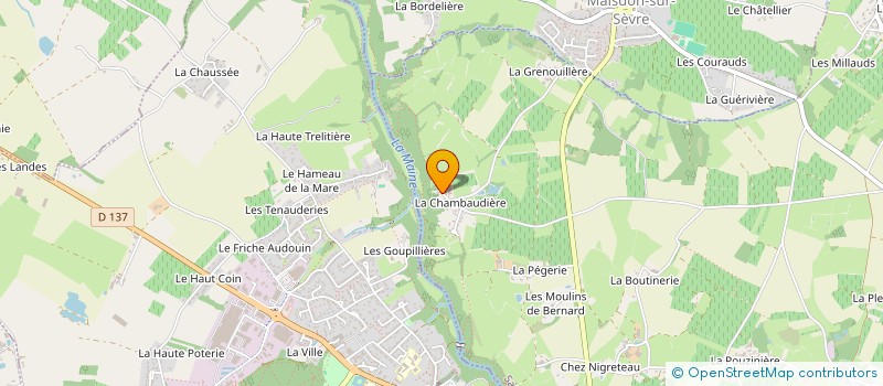 localisation de l'entreprise MADAME MARIE FRANCOISE CORMERAIS  SAINT-LUMINE-DE-CLISSON