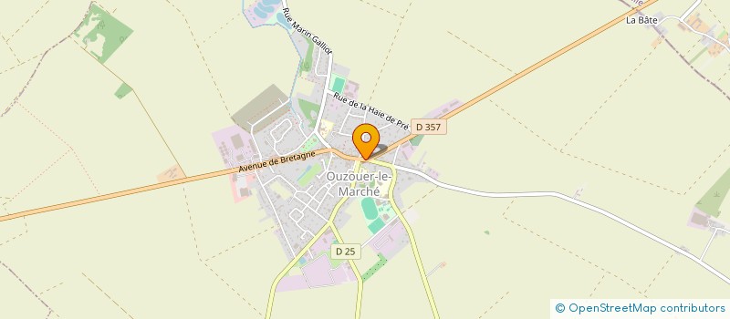 localisation de l'entreprise MADAME MARIE-FRANCOISE DAVID  BEAUCE LA ROMAINE