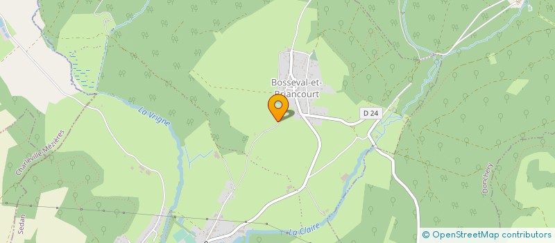 localisation de l'entreprise MADAME MARIE FRANCOISE DEGLAIRE  VRIGNE AUX BOIS