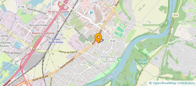 localisation de l'entreprise MADAME MARIE FRANCOISE FERRAND  PORTET-SUR-GARONNE