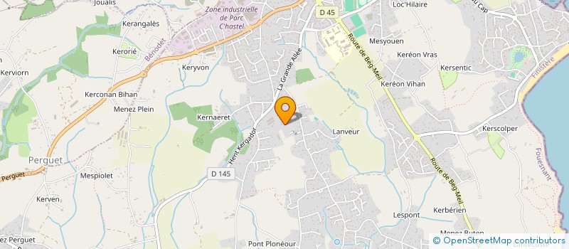 localisation de l'entreprise MADAME MARIE FRANCOISE FRANCOIS à FOUESNANT