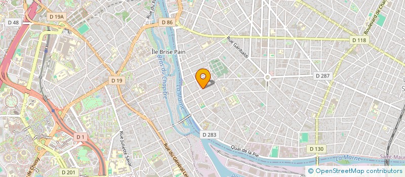 localisation de l'entreprise MADAME MARIE FRANCOISE GENEVIEVE à SAINT-MAUR-DES-FOSSES