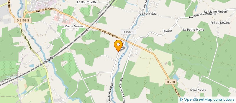 localisation de l'entreprise MADAME MARIE-FRANCOISE GERMANEAU  MONTGUYON