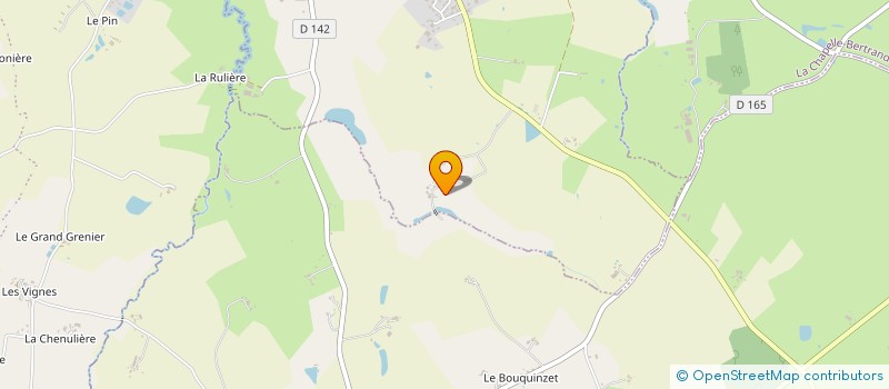 localisation de l'entreprise MADAME MARIE FRANCOISE GOURDEAU  POMPAIRE