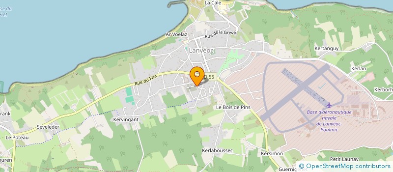 localisation de l'entreprise MADAME MARIE-FRANCOISE GUEGAN à LANVEOC