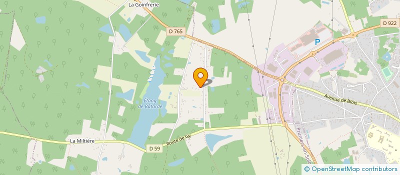 localisation de l'entreprise MADAME MARIE-FRANCOISE GUILLOUZO à PRUNIERS-EN-SOLOGNE