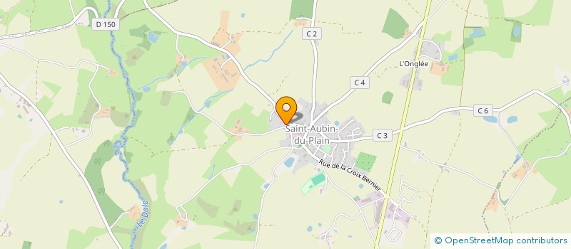 localisation de l'entreprise MADAME MARIE-FRANCOISE HERAULT  SAINT-AUBIN-DU-PLAIN