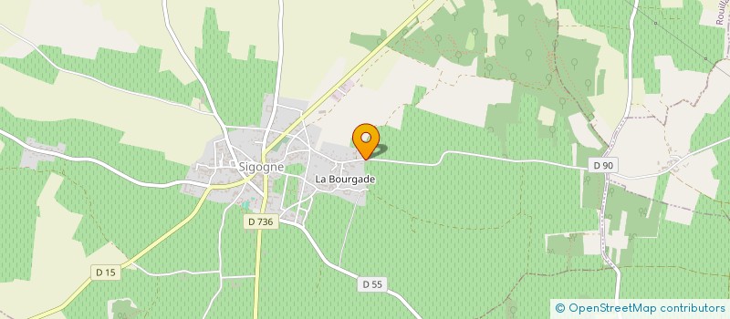 localisation de l'entreprise MADAME MARIE FRANCOISE JANKOWSKI  SIGOGNE