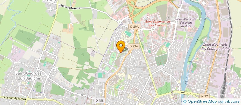 localisation de l'entreprise MADAME MARIE-FRANCOISE JOSEPH à AUXERRE