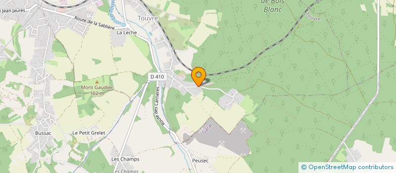 localisation de l'entreprise MADAME MARIE-FRANCOISE LAQUAIRE à TOUVRE