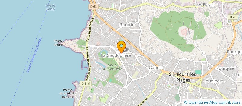 localisation de l'entreprise MADAME MARIE-FRANCOISE LAZZARO à SIX-FOURS-LES-PLAGES