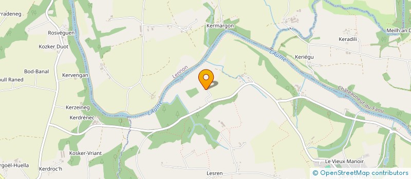 localisation de l'entreprise MADAME MARIE-FRANCOISE LE GUERN  SAINT-THOIS