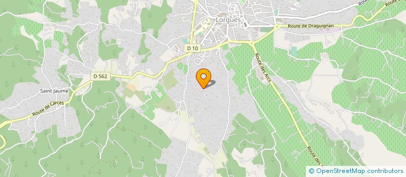 localisation de l'entreprise MADAME MARIE-FRANCOISE LEBEL  LORGUES