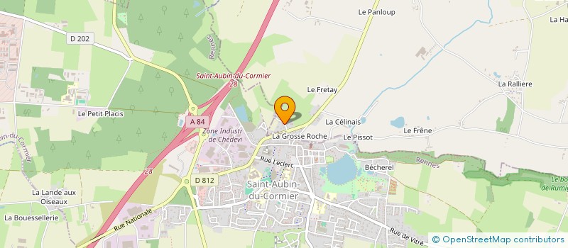 localisation de l'entreprise MADAME MARIE-FRANCOISE LEBRETON  RIVES-DU-COUESNON