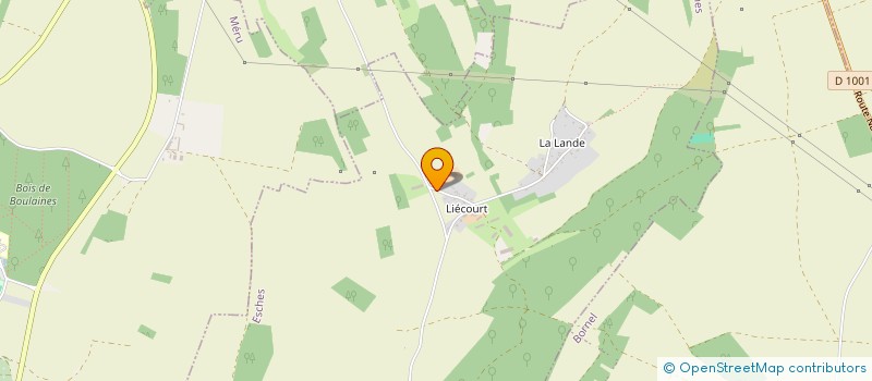 localisation de l'entreprise MADAME MARIE-FRANCOISE LECLERCQ  ESCHES