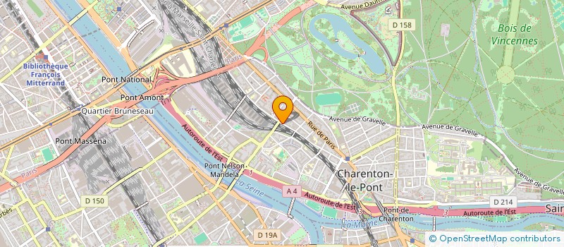 localisation de l'entreprise MADAME MARIE-FRANCOISE LUCE  CHARENTON-LE-PONT