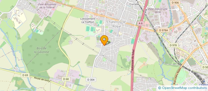 localisation de l'entreprise MADAME MARIE-FRANCOISE MACE  CHATENOY-LE-ROYAL