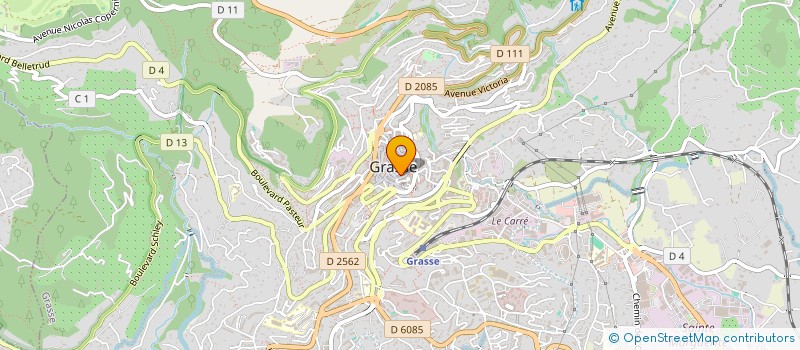 localisation de l'entreprise MADAME MARIE-FRANCOISE MINFOGO  GRASSE