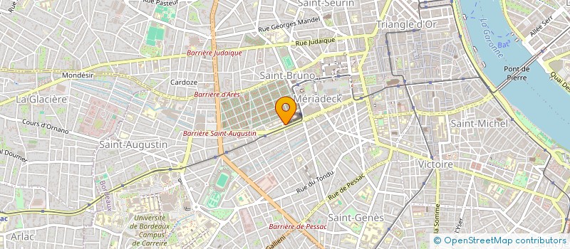 localisation de l'entreprise MADAME MARIE-FRANCOISE PINEAU  BORDEAUX