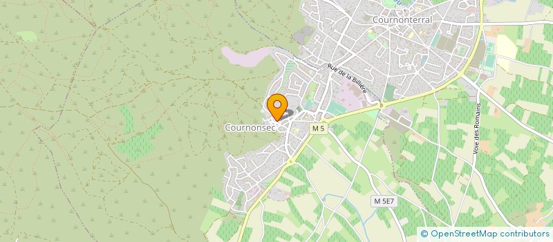 localisation de l'entreprise MADAME MARIE-FRANCOISE PRINGUEY  COURNONSEC