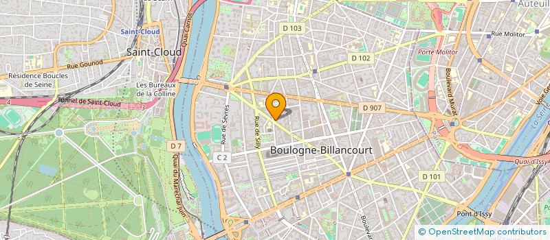 localisation de l'entreprise MADAME MARIE-FRANCOISE ROULLEAU à BOULOGNE-BILLANCOURT