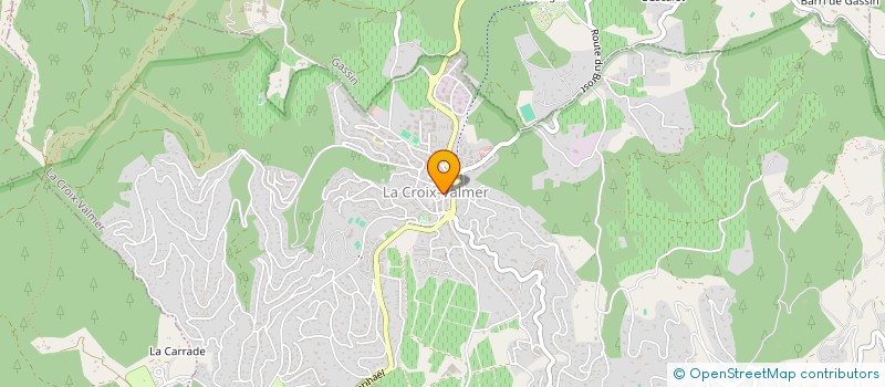 localisation de l'entreprise MADAME MARIE-FRANCOISE SALENGROS  LA CROIX VALMER