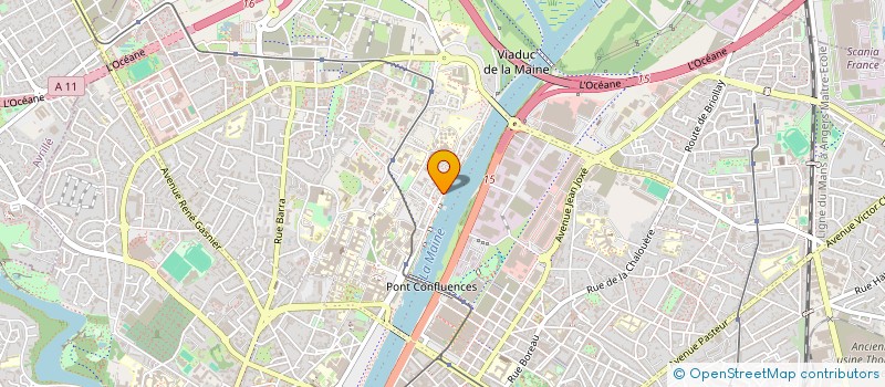 localisation de l'entreprise MADAME MARIE FRANCOISE SERVE  ANGERS