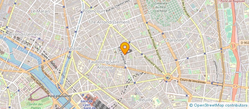 localisation de l'entreprise MADAME MARIE-FRANCOISE TAWGUY  PARIS