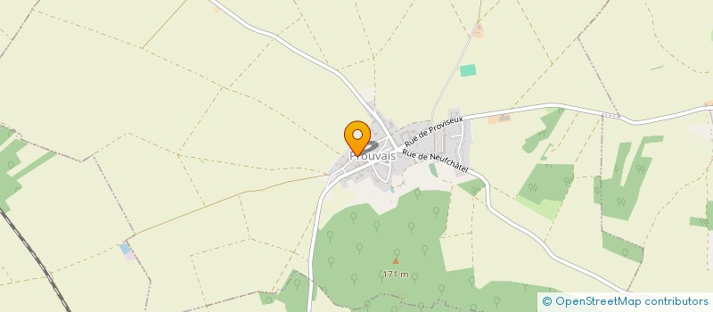 localisation de l'entreprise MADAME MARIE-FRANCOISE VILLET  PROUVAIS