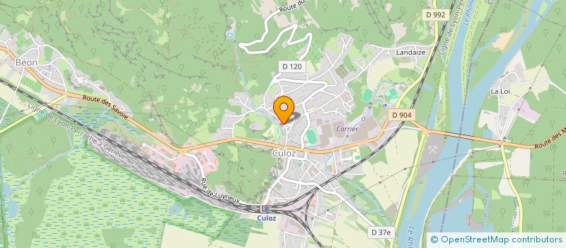 localisation de l'entreprise MADAME MARIE FRANCON  VONGNES