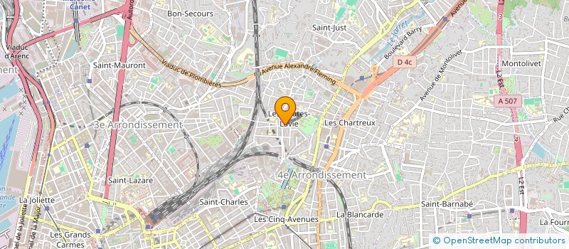 localisation de l'entreprise MADAME MARIE FRANCOU à MARSEILLE