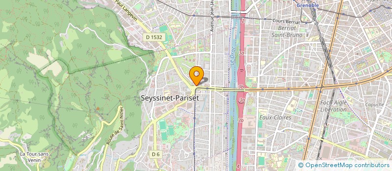 localisation de l'entreprise MADAME MARIE FRAPPIER  SEYSSINET-PARISET