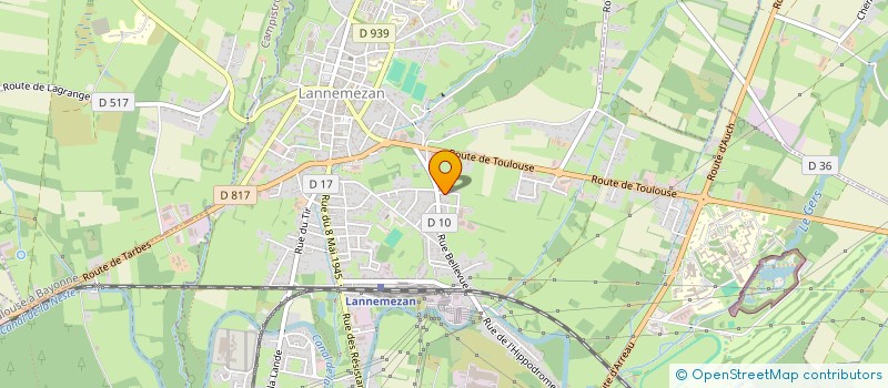 localisation de l'entreprise MADAME MARIE FRATACCI à LANNEMEZAN
