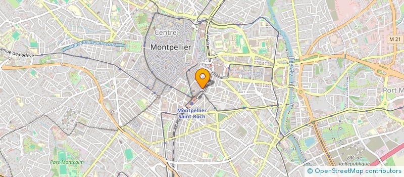 localisation de l'entreprise MADAME MARIE FRAYSSINET à MONTPELLIER