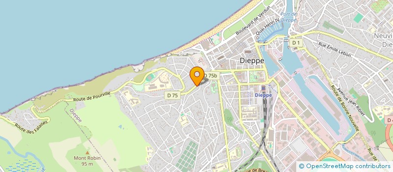 localisation de l'entreprise MADAME MARIE-FREDERIQUE ANGOT  DIEPPE