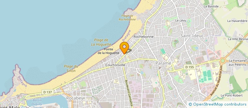 localisation de l'entreprise MADAME MARIE FREDERIQUE SOUVERAIN  SAINT-MALO