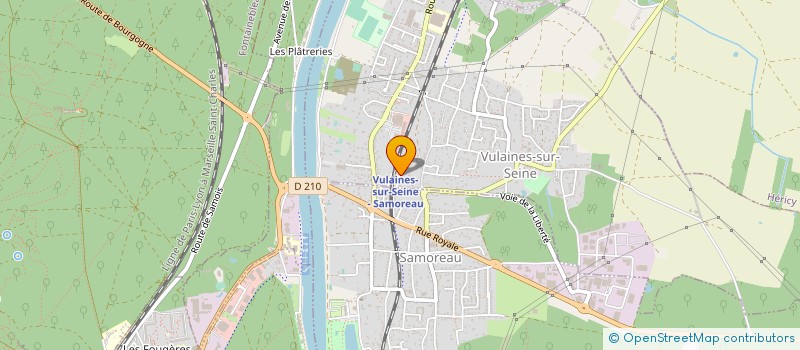 localisation de l'entreprise MADAME MARIE FREISZ  VULAINES-SUR-SEINE