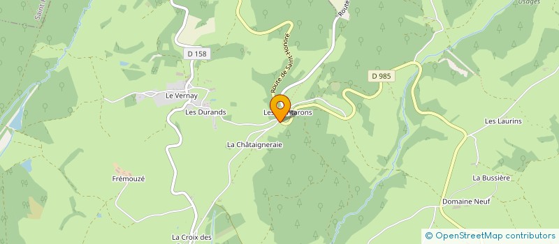 localisation de l'entreprise MADAME MARIE FRESSE à SEMELAY