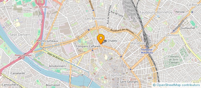 localisation de l'entreprise MADAME MARIE FREZIERES à TOULOUSE