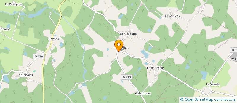 localisation de l'entreprise MADAME MARIE FRICK à CHAMPAGNAC-LA-RIVIERE