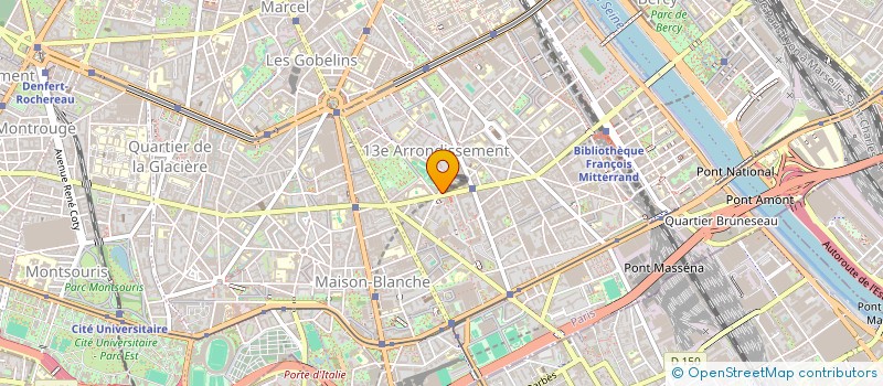 localisation de l'entreprise MADAME MARIE FRIESS  PARIS