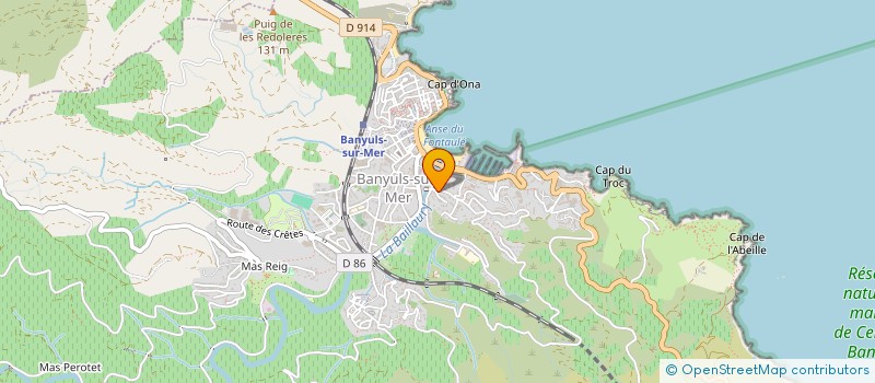 localisation de l'entreprise MADAME MARIE FRISCH à BANYULS-SUR-MER