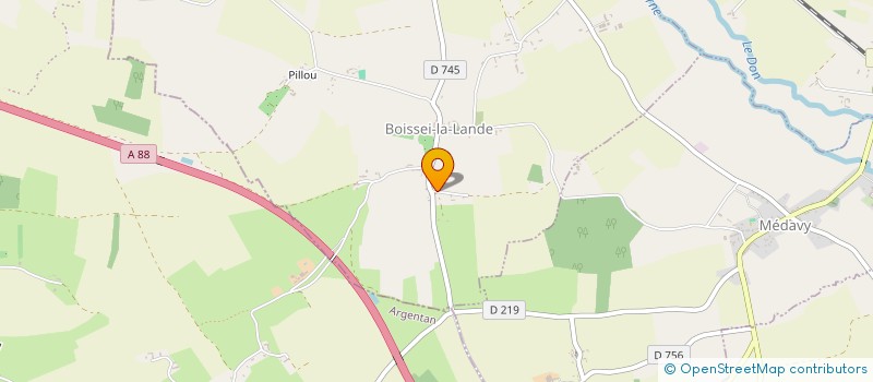 localisation de l'entreprise MADAME MARIE FROGER à BOISSEI-LA-LANDE