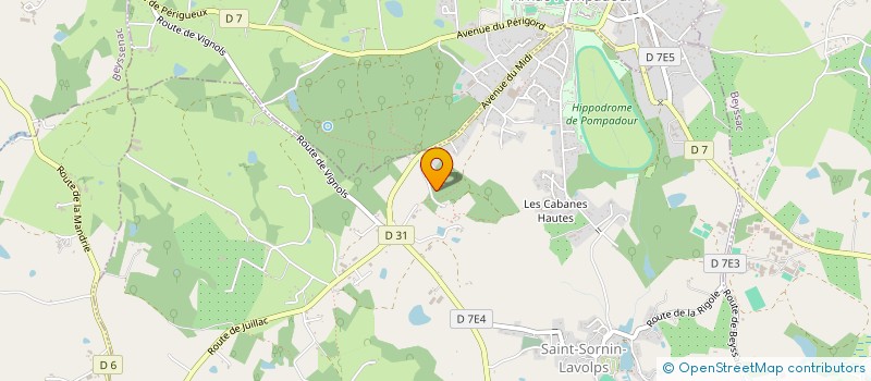 localisation de l'entreprise MADAME MARIE FROIDEFOND  SAINT-SORNIN-LAVOLPS