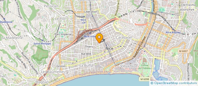 localisation de l'entreprise MADAME MARIE FROMONT  NICE