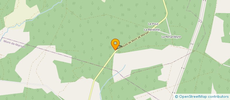 localisation de l'entreprise MADAME MARIE FRONSAC  LOUCHATS