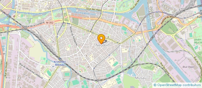 localisation de l'entreprise MADAME MARIE FUCHS à STRASBOURG