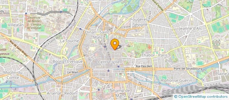 localisation de l'entreprise MADAME MARIE FUR à RENNES